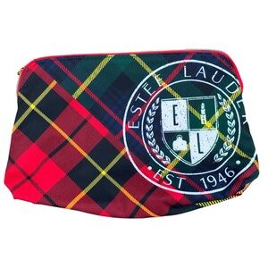 🔴Estee Lauder Red and Black Toiletry Bag